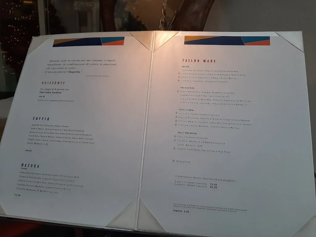 Menu_Ristorante Gourmet 