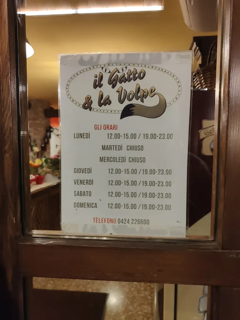 Menü_Ristorantino Il Gatto e la Volpe_Bassano del Grappa_Bild_3