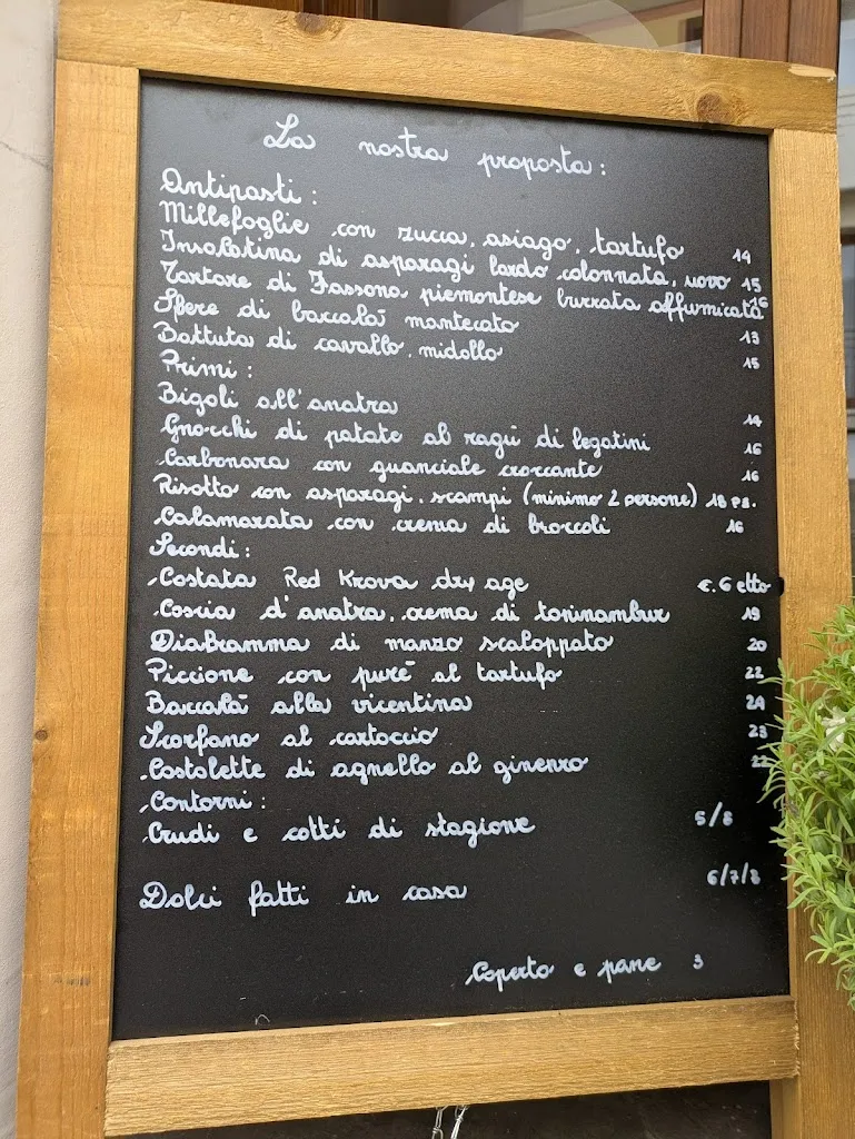 Menu_La Bottegara_Bassano del Grappa_image_2