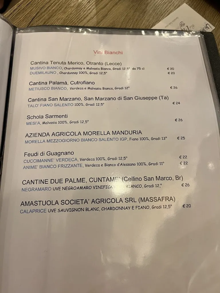 Menu_La Pignata_Otranto_image_3