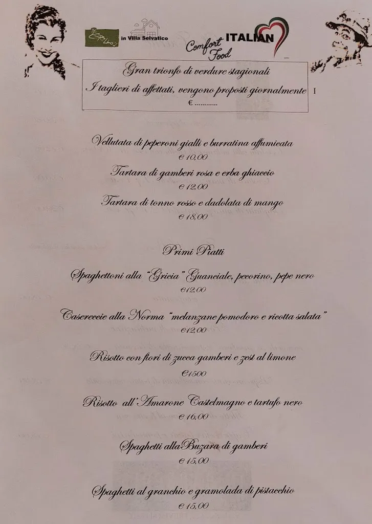 Menu_Grillo’s 1964 Restaurant Bistrot in Villa Selvatico_Biancade_image_4