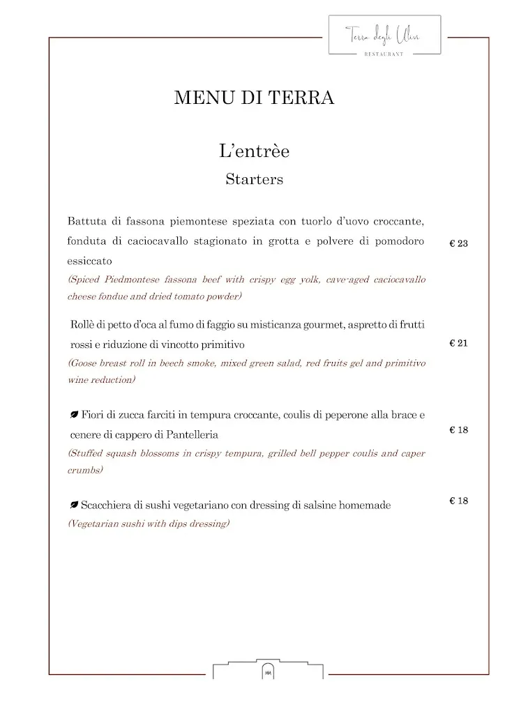 Menu_Terra degli Ulivi Restaurant_Otranto_immagine_4