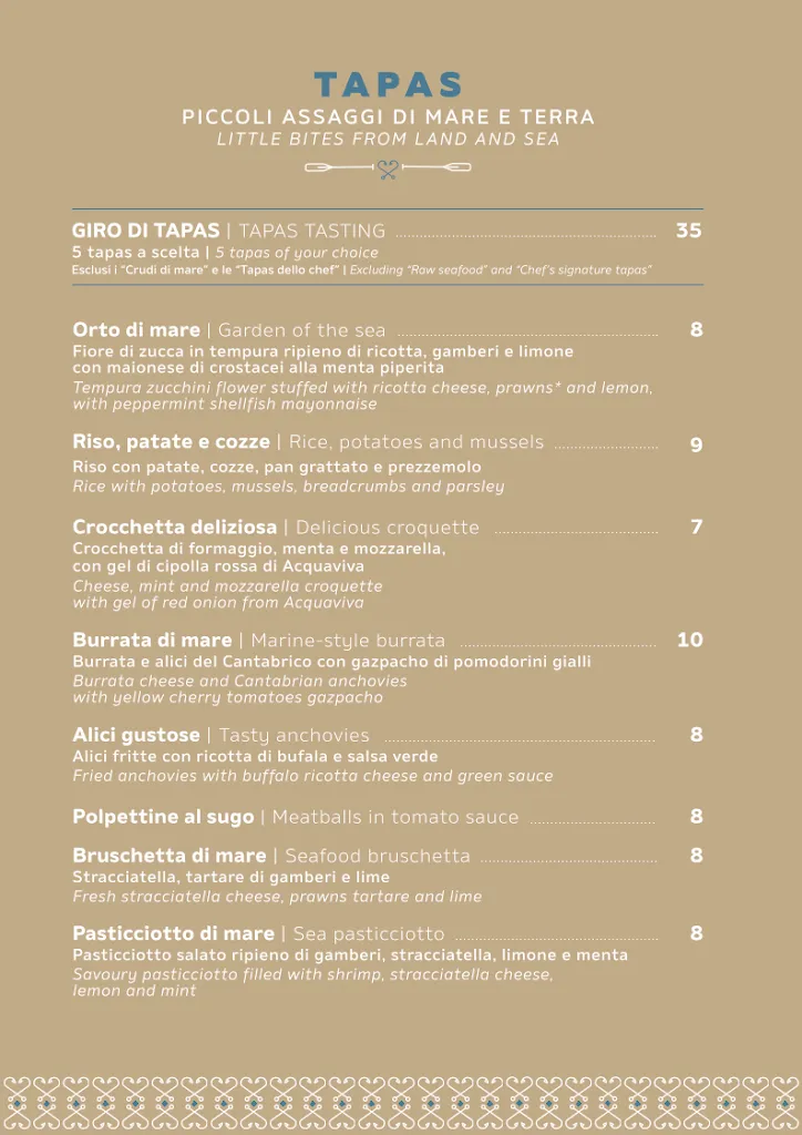 Menu_Marinero Ristorante_Otranto_immagine_1