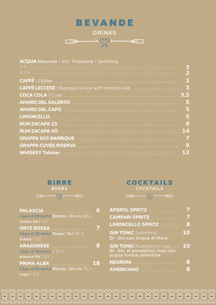 Menu_Marinero Ristorante_Otranto_immagine_2