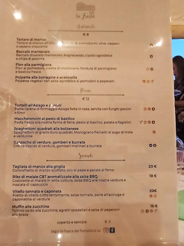 Menu_La Frasca_Bolzano Vicentino_image_1