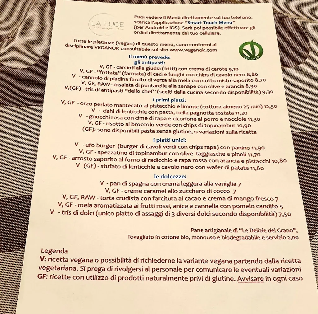 Menu_Ristorante La Luce_Bolzano Vicentino_image_1