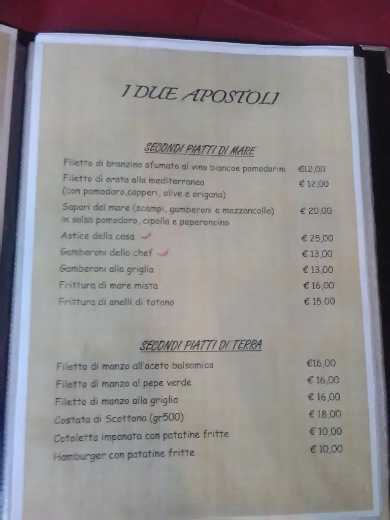 Menu_Bar Trattoria i Due Apostoli_Bolzano Vicentino_image_1