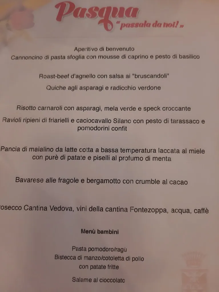 Menu_Ristorante Nogherazza dal 1994 Orus snc_Belluno_image_1
