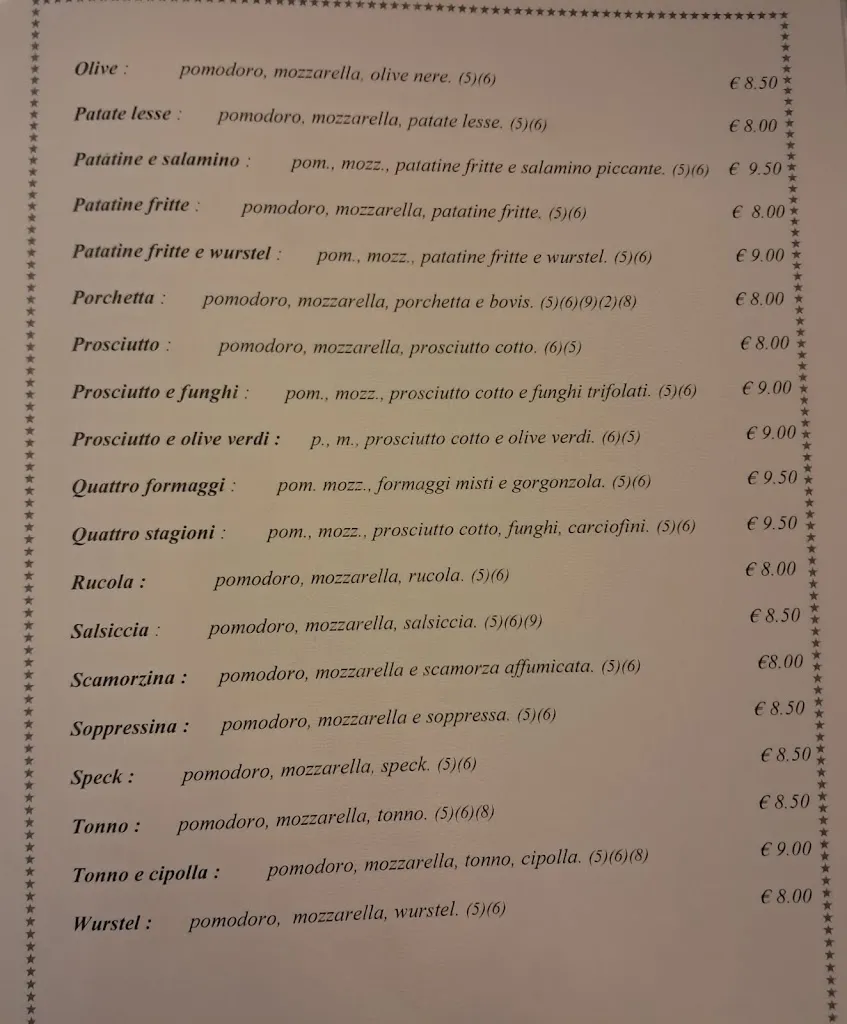 Menu_Lo Zodiaco_Belluno_image_1