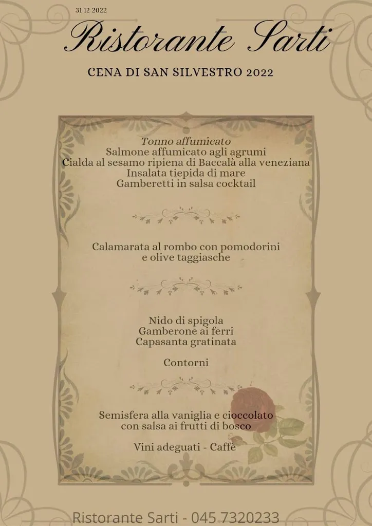 Menu_Ristorante Sarti Di Sarti W. e C. S.A.S._Bonferraro_image_1