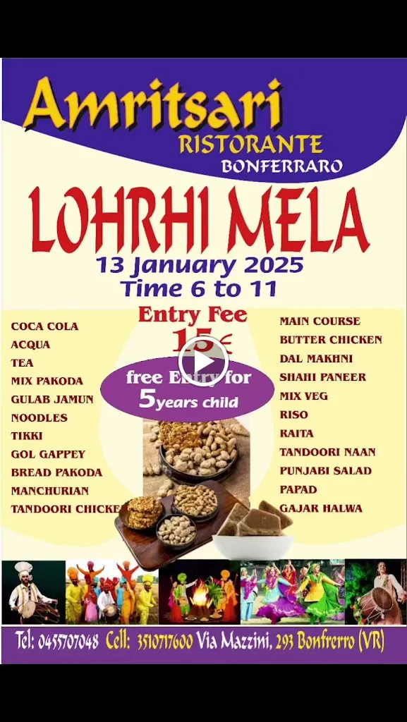 Menu_Amritsari ristorante indiano pizzeria & kebab_Bonferraro_image_1