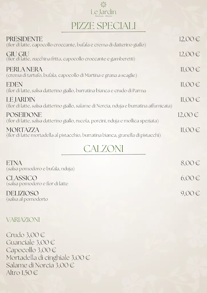 Menu_Le Jardin | Ristorante - Pizzeria_Palagianello_image_4