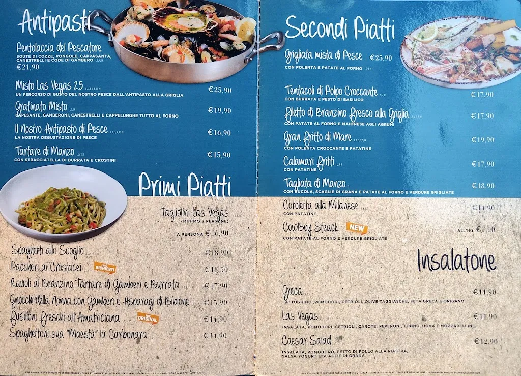Menu_Ristorante Pizzeria Las Vegas_Bibione_image_1