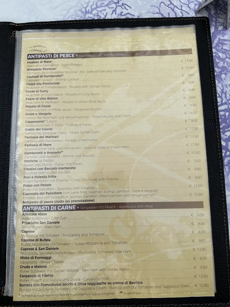 Menu_Ristorante Pizzeria Storione_Bibione_immagine_2