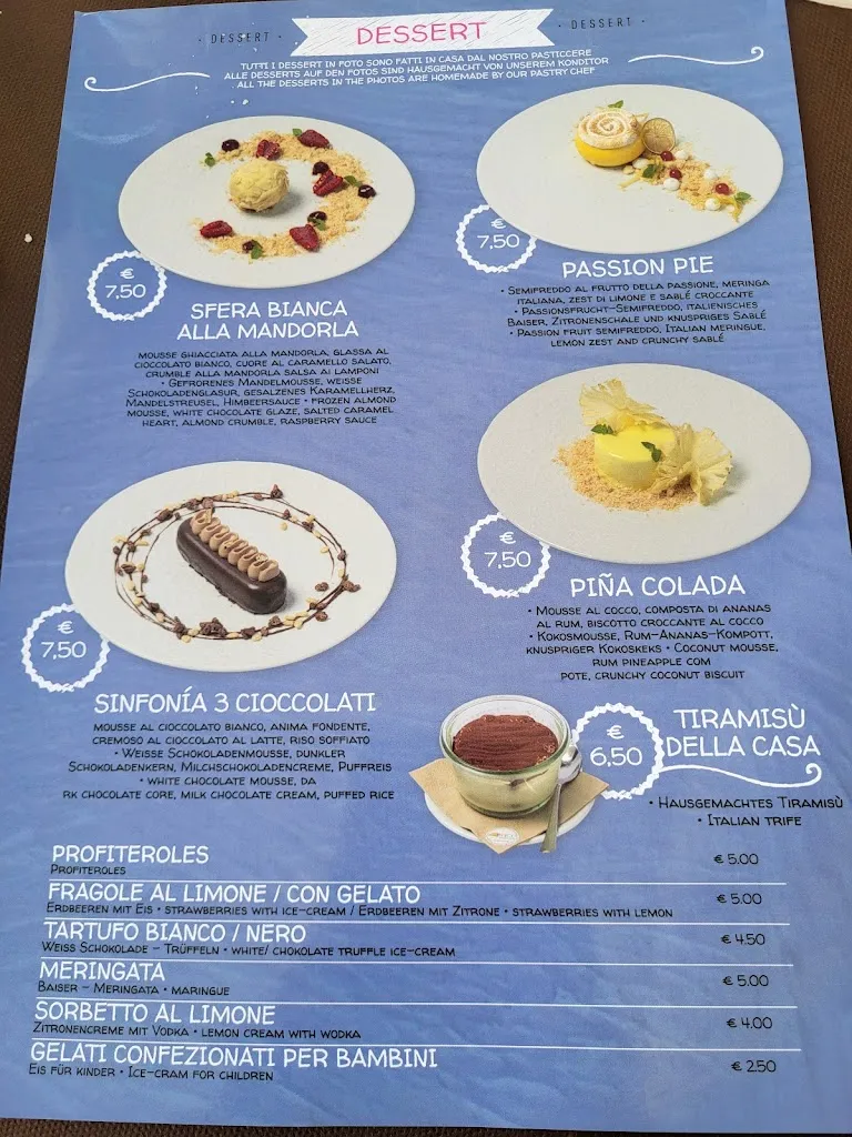 Menü_Ristorante Pizzeria Paron_Bibione_Bild_3