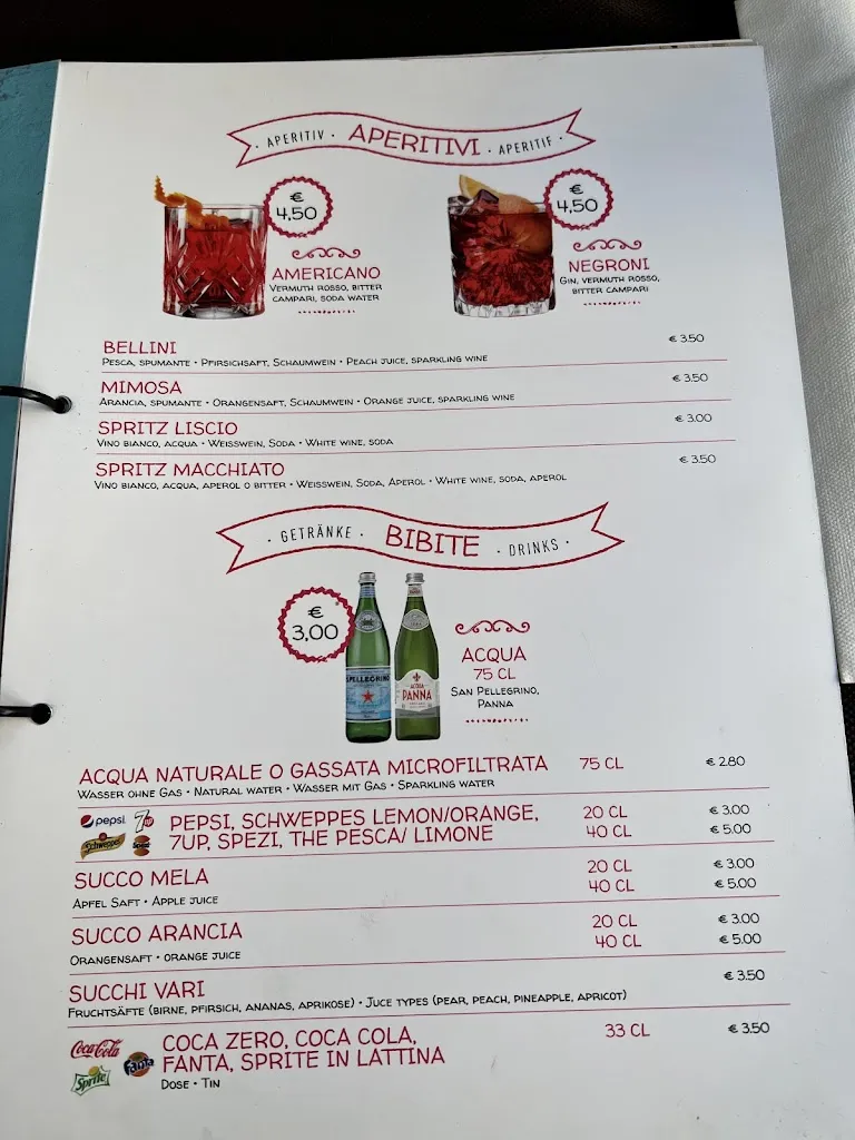 Menü_Ristorante Pizzeria Paron_Bibione_Bild_4