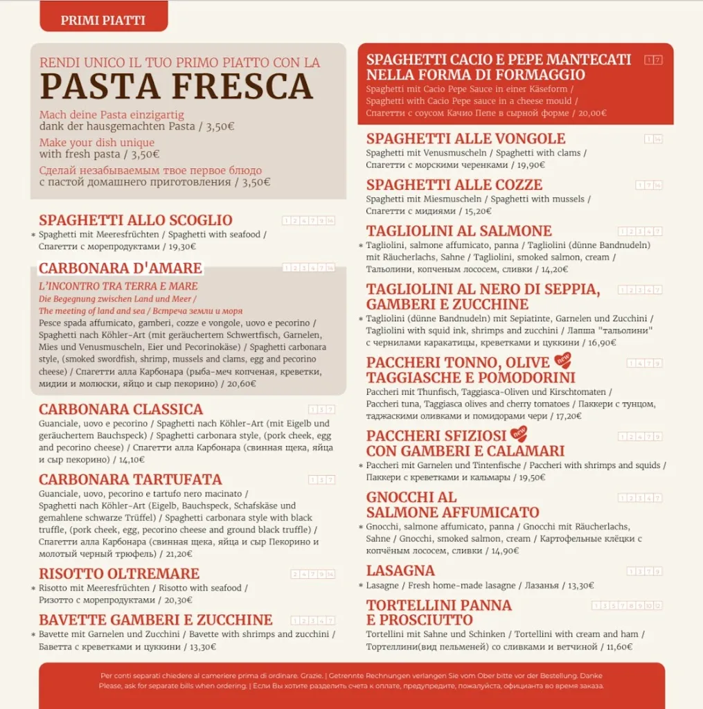 Menu_Pizzeria Amore_Bibione_image_1