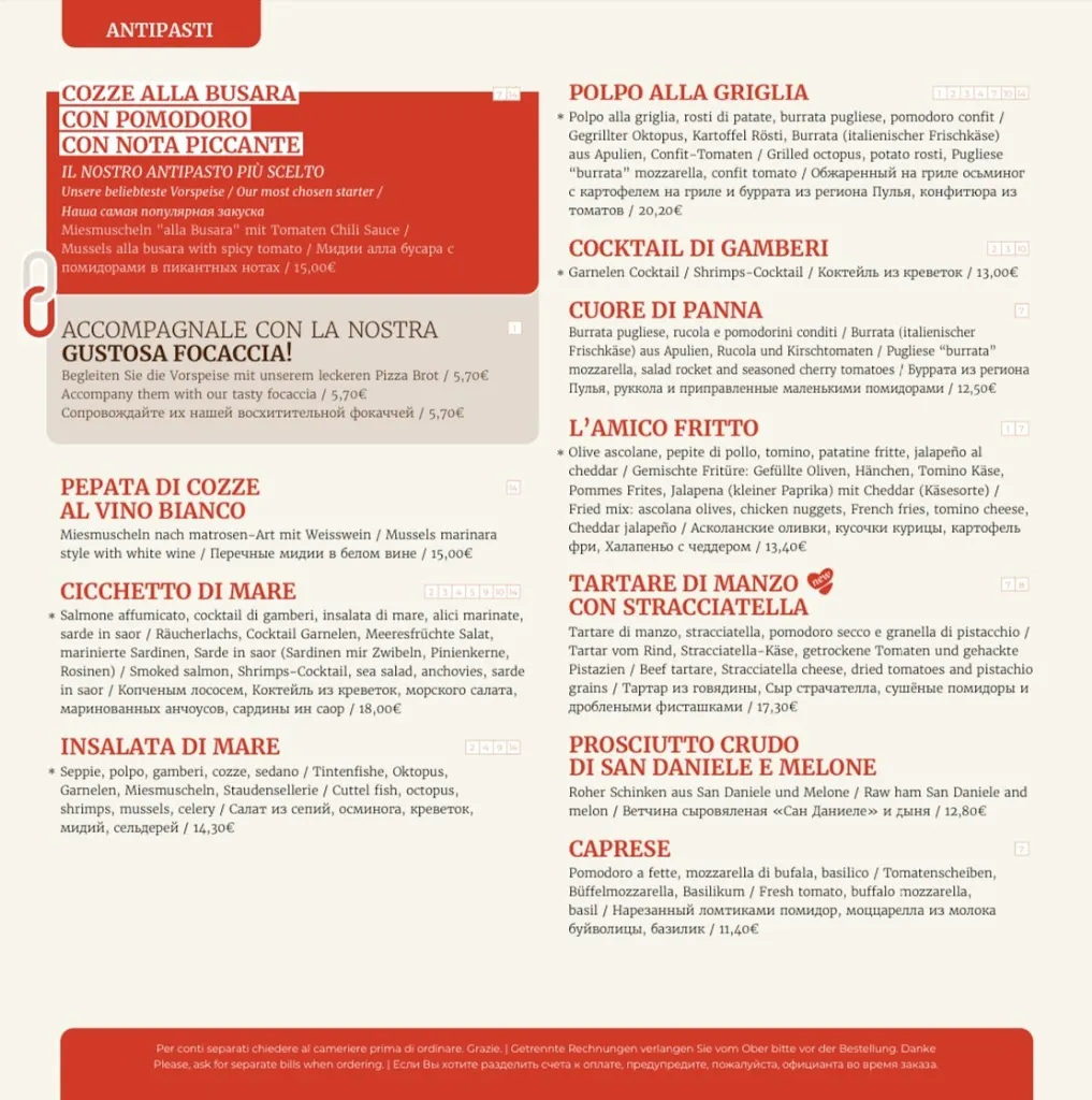 Menu_Pizzeria Amore_Bibione_image_4