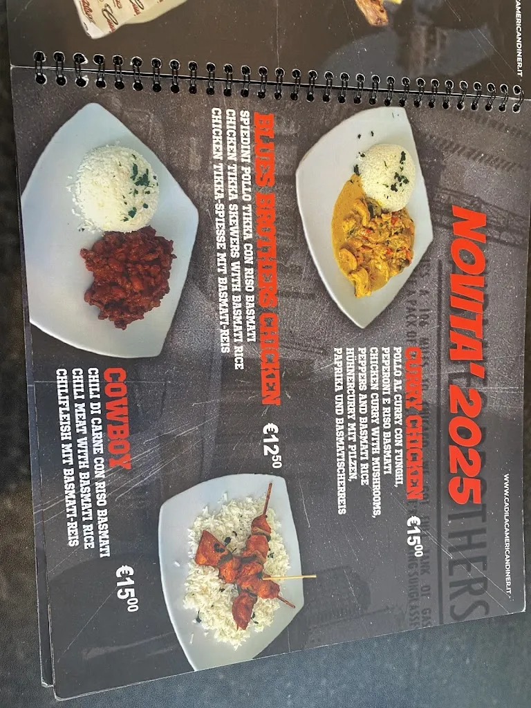 Menu_Cadilac American Diner Bibione_Bibione_immagine_3