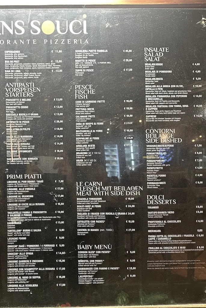 Menu_Ristorante Pizzeria Sans Souci_Bibione_image_1