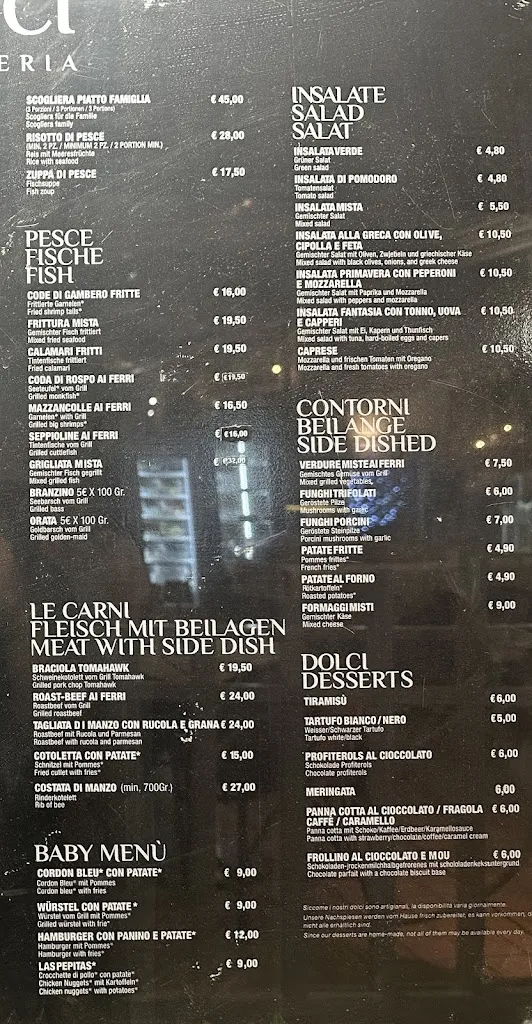 Menu_Ristorante Pizzeria Sans Souci_Bibione_image_2