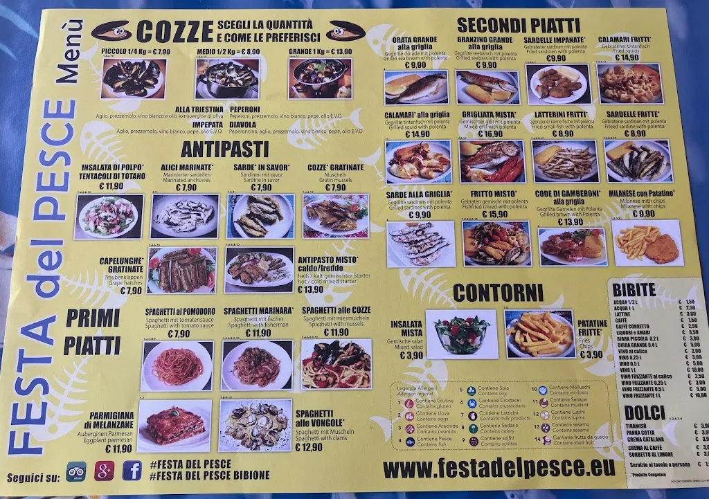 Menu_FESTA DEL PESCE by Cooperativa Pescatori_Bibione_image_4