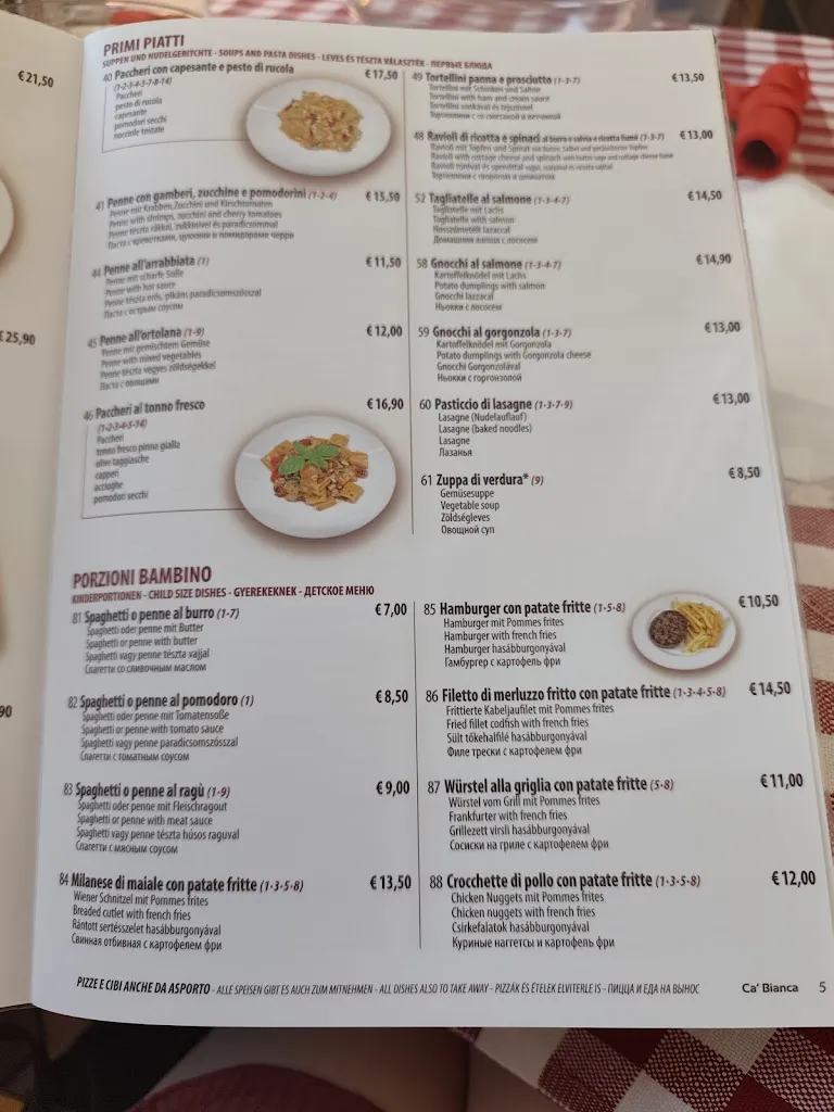 Menu_Pizzeria Ca' Bianca_Bibione_image_3