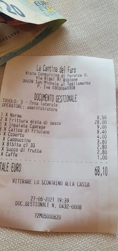 Maciej K_La Cantina del Faro_Bibione_review