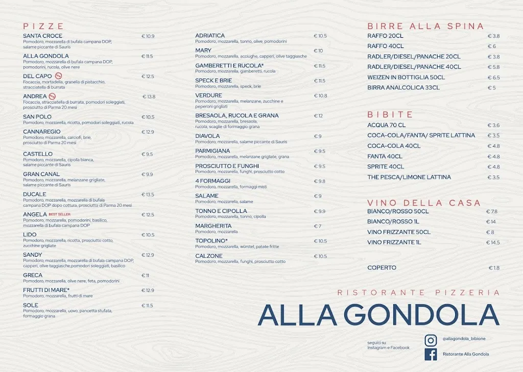 Menu_Ristorante Alla Gondola_Bibione_image_1