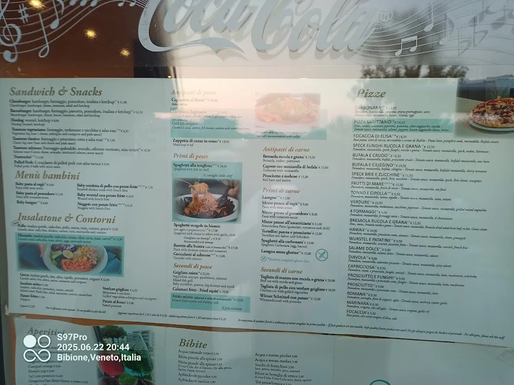 Menu_Chiosco Sagittario Bibione_Bibione_image_1