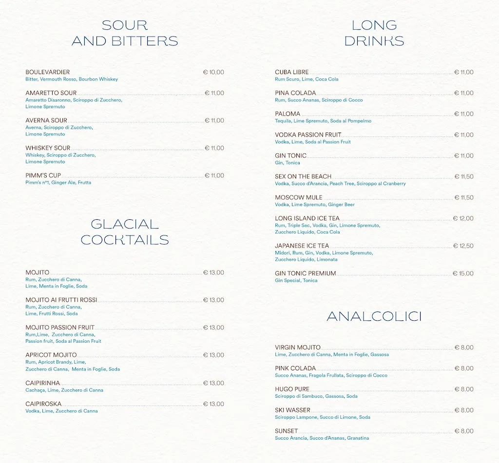 Menu_The Sky Bar Bibione | Lounge Bar | Aperitivo_Bibione_image_1
