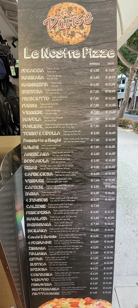 Menu_Gastronomia Parise_Bibione_immagine_1