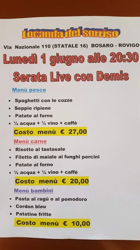 Menu_Locanda del sorriso_Bosaro_image_1