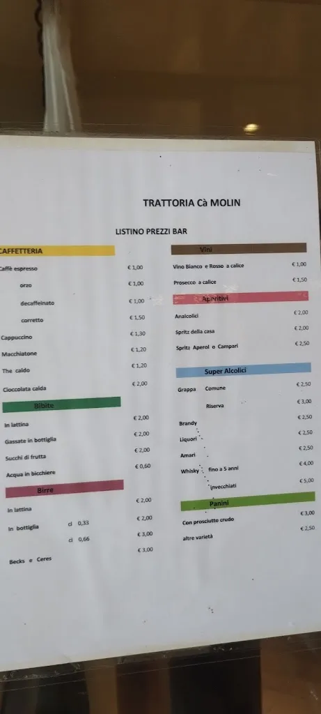 Menu_Trattoria Ca Molin Di Zampieri Benvoglio_Bovolenta_immagine_2