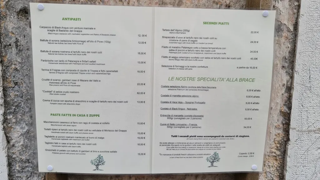 Menu_Antica Trattoria all'Alpino da Enrico_Borso del Grappa_image_4