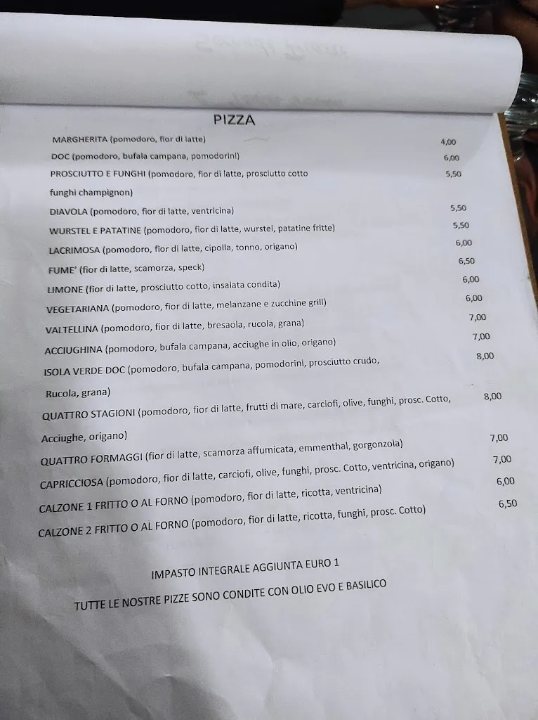 Menu_L'Isola Verde_Palagianello_immagine_4