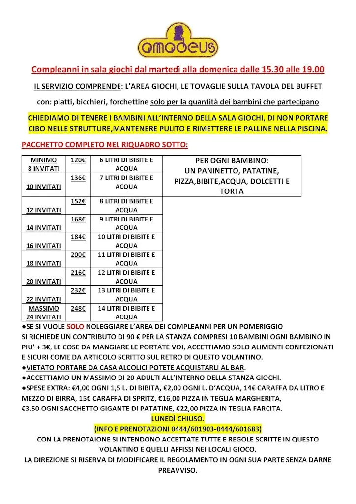 Menu_Pizzeria Ristorante Amadeus Brendola_Brendola_image_2