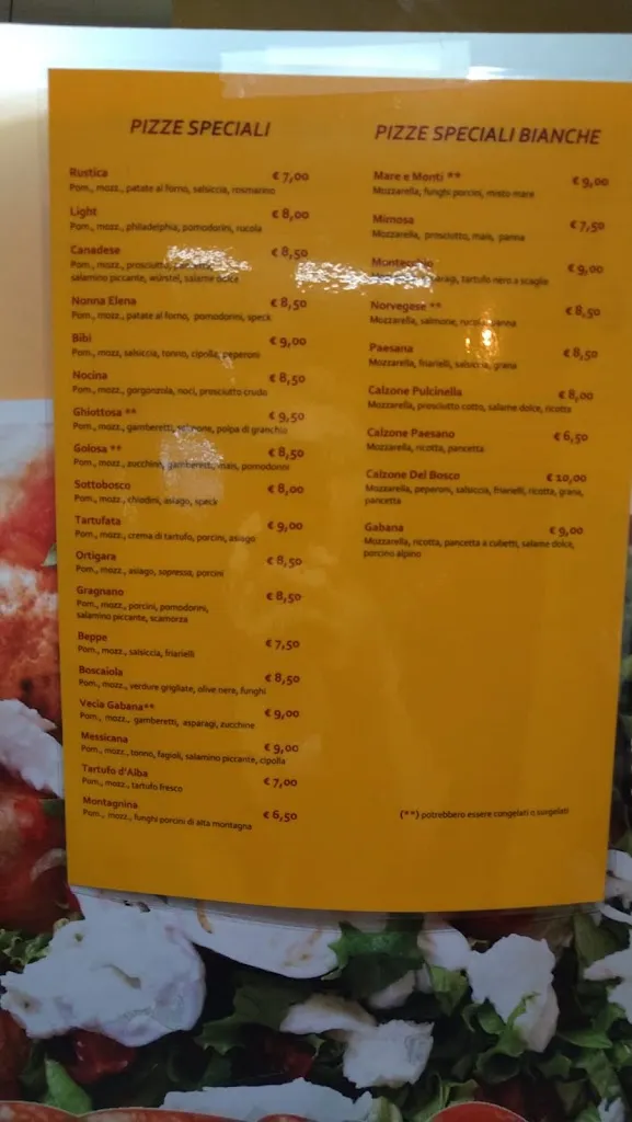 Menu_Pizzeria Da Beppe Brendola_Brendola_image_2