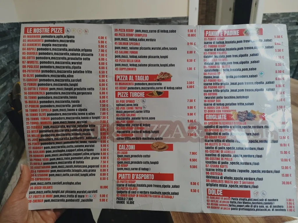 Menu_Turkish kebap Tre Fratelli_Bovolone_image_1