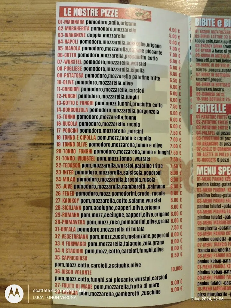 Menu_Turkish kebap Tre Fratelli_Bovolone_image_2