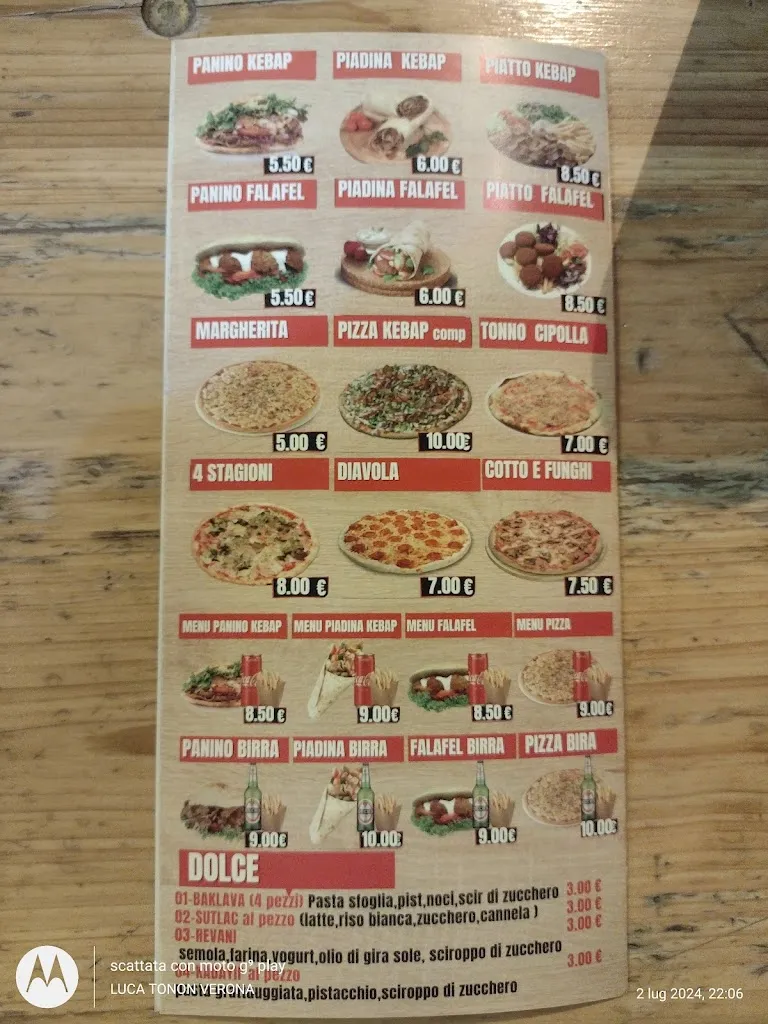Menu_Turkish kebap Tre Fratelli_Bovolone_image_4