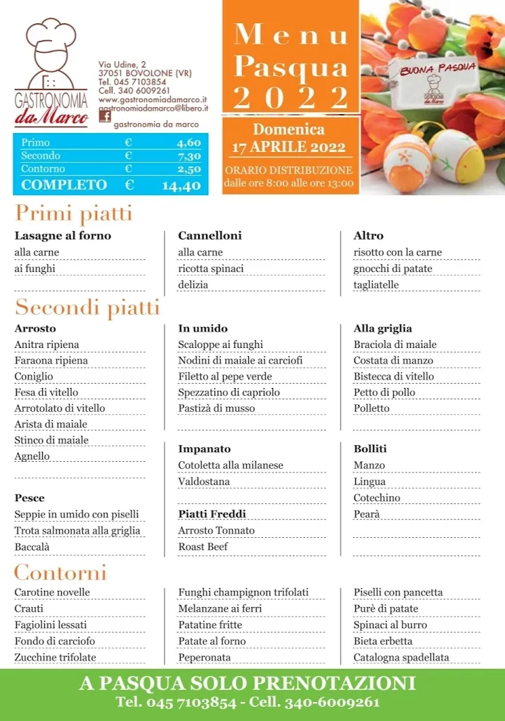 Menu_Gastronomia Da Marco_Bovolone_image_2