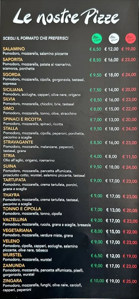 Menu_Pronto Pizza di Luca Giannaccari & C. S.a.s._Bovolone_immagine_4