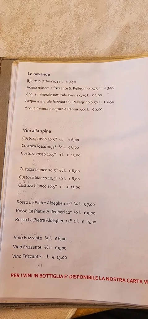 Menu_Hotel Ristorante Pizzeria Belvedere_Brentino Belluno_immagine_4