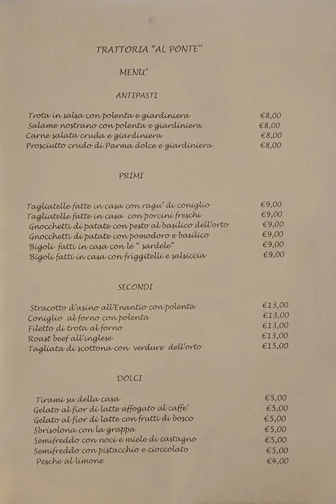 Menu_Trattoria al Ponte_Brentino Belluno_image_1