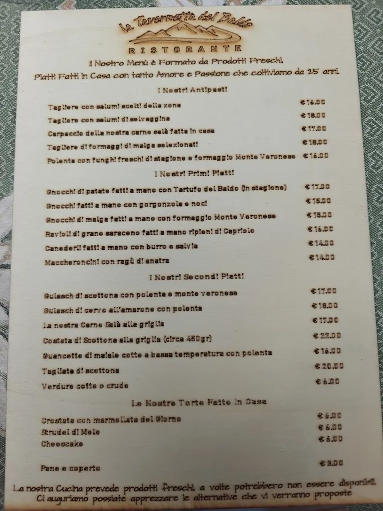 Menu_La Tavernetta del Baldo_Brentino Belluno_immagine_2