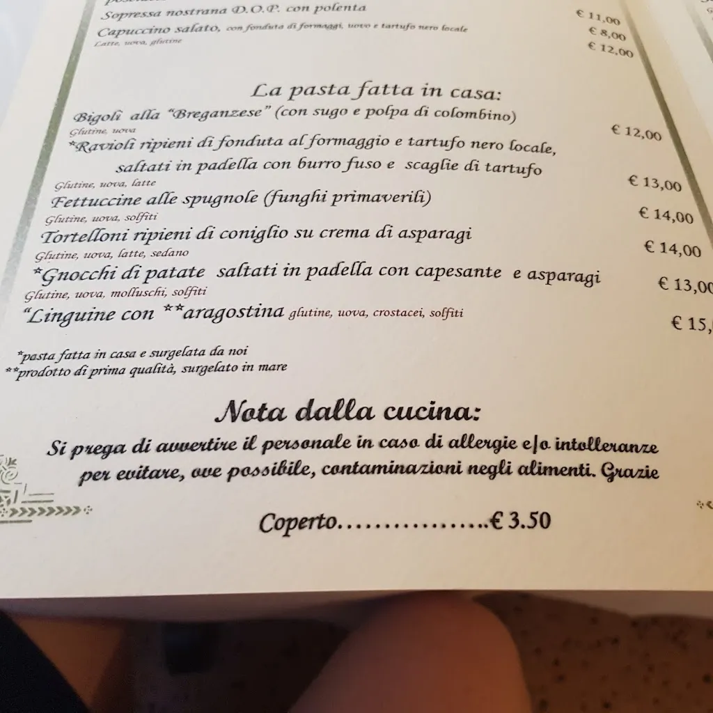 Menu_Ristorante La Cusineta_Breganze_image_4