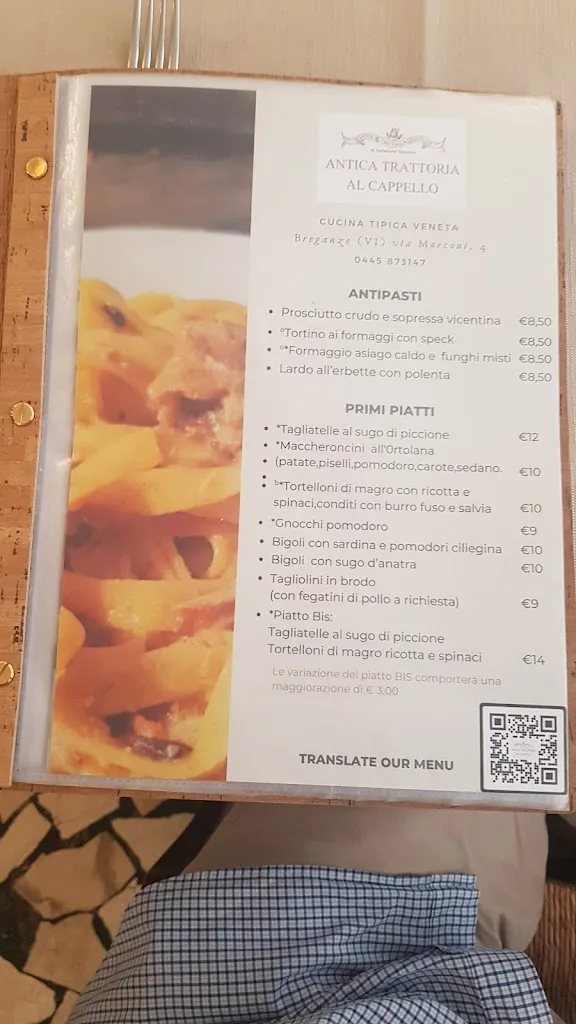 Menu_Antica Trattoria Al Cappello_Breganze_image_2