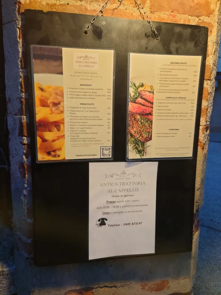 Menu_Antica Trattoria Al Cappello_Breganze_image_3