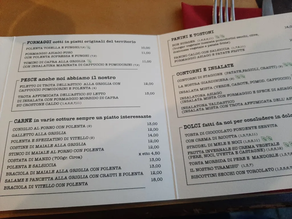 Menu_La Frasca - vino e cucina_Breganze_immagine_1